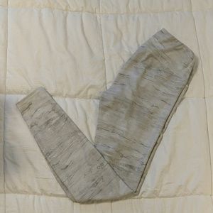 ALO Yoga Pants White Water color design